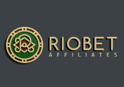 RioBet Affiliates логотип с амулетом