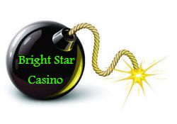 Бомба с надписью Bright Star Casino