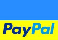 PayPal и флаг Украины