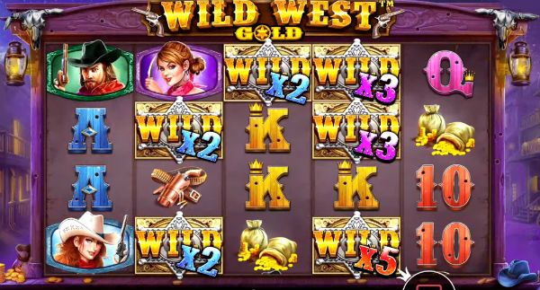 Слот Wild West Gold - Sticky Wild.