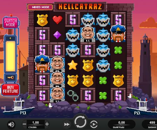 Игровой автомат Hellcatraz.