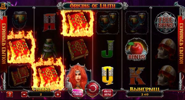 Игровой автомат Origins Of Lilith.
