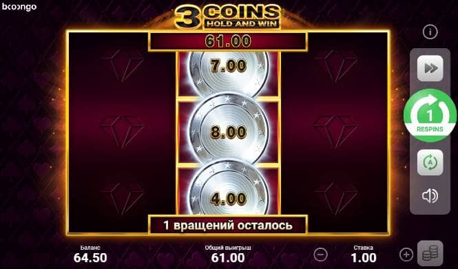3 Coins: Hold and Win - Free Spins.