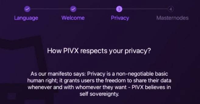 Конфиденциальность PIVX.