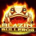 Blazin’ Bullfrog логотип игры.