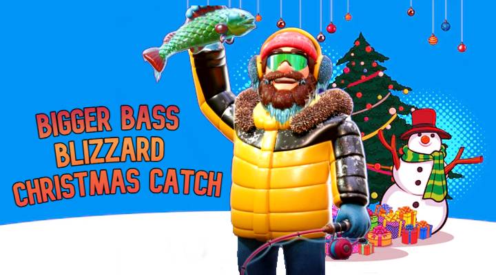 Слот Bigger Bass Blizzard Christmas Catch.