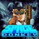 Обезьяна - логотип слота Space Donkey.