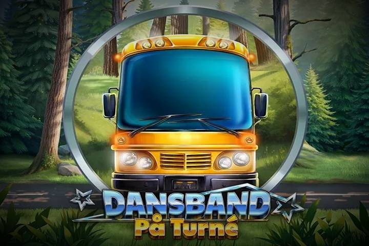 Dansband På Turné игровой автомат. Желтый автобус.